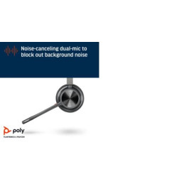 HP Poly Voyager 4320 MS Stereo No Stand USB-A (77Y98AA)