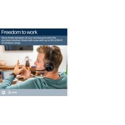 HP Poly Voyager 4320 MS Stereo W. Stand USB-A (77Z00AA)