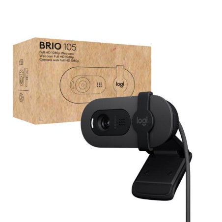 Logitech Webcam BRIO 105 Graphite 1080p USB-A (960-001592)