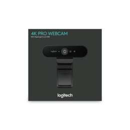Logitech Webcam BRIO Ultra HD Pro Black 4K USB-A (960-001106)